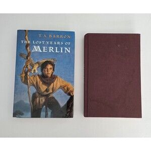 Lost Years Of Merlin And Signed First Impression Fires Of Merlin TA Barron